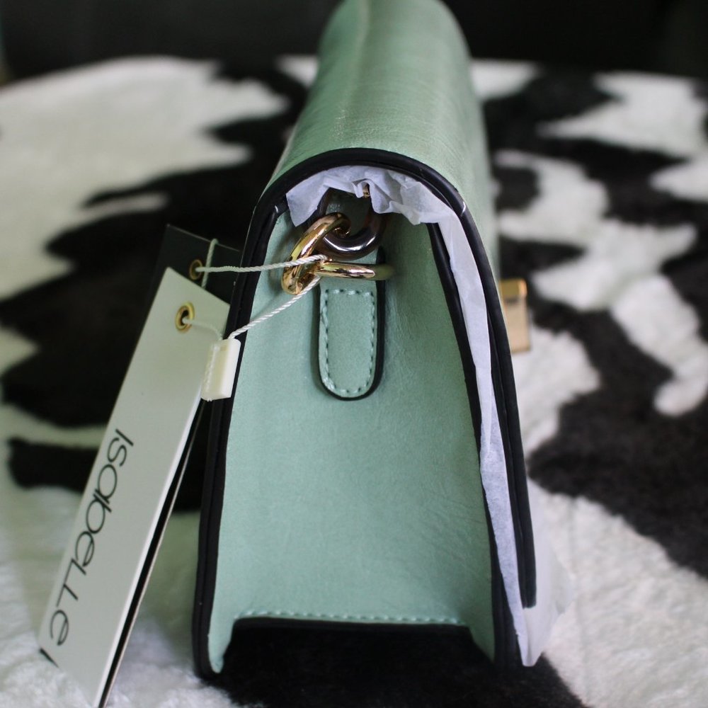 Teal Isabelle Hand Bag - Picture 2 of 2